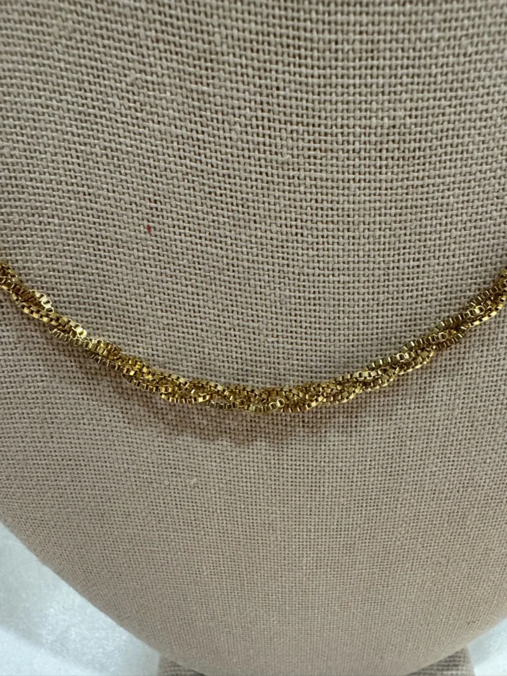 Nordstrom Rack Shimmering Gold Rope Necklace - Picture 2 of 5
